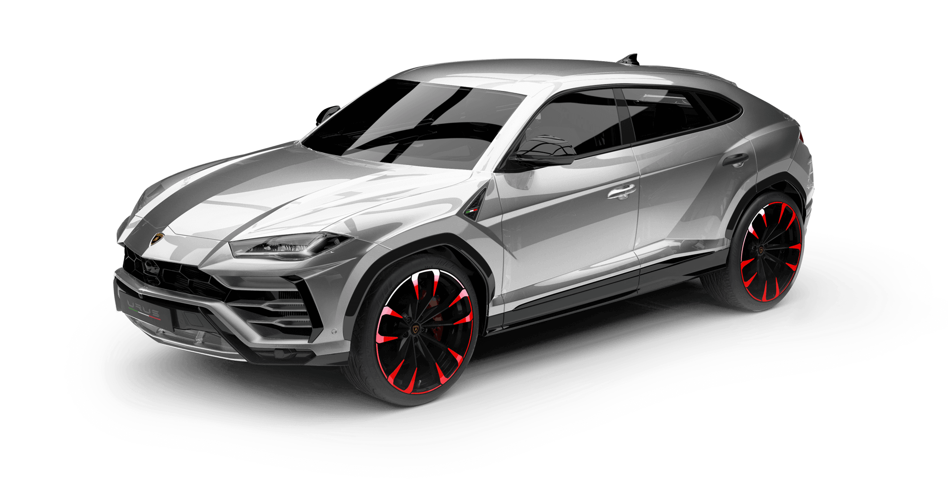 Lamborghini Urus gloss fire red